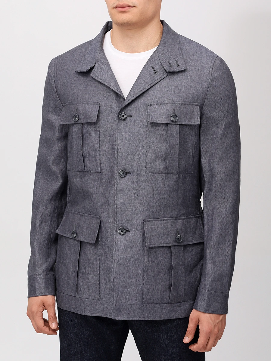 Ветровка льняная