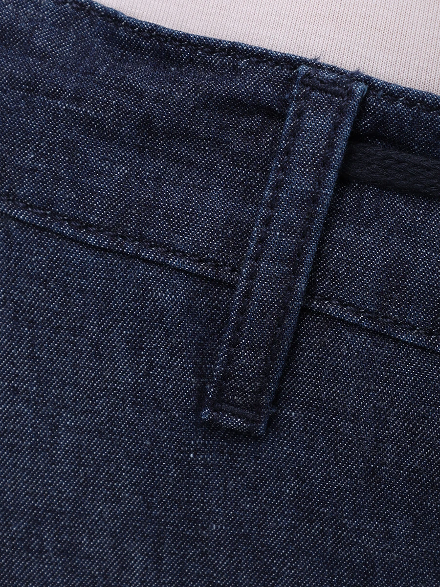 Джинсы Molino из хлопка и льна