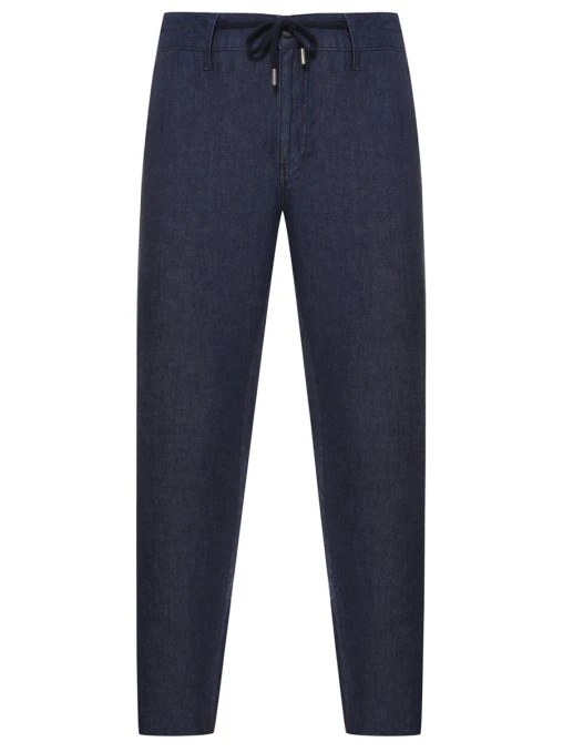 Джинсы Molino из хлопка и льна BML