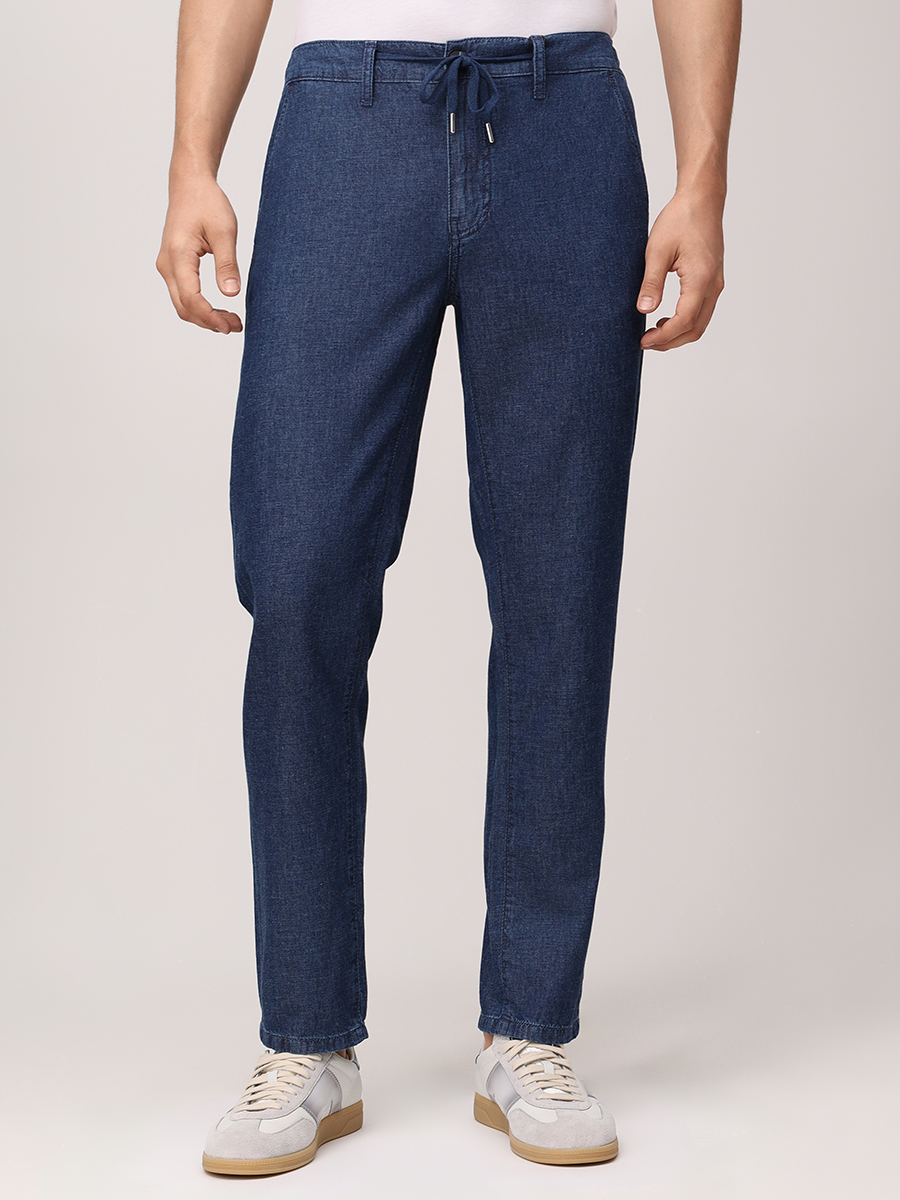 Джинсы Molino из хлопка и льна