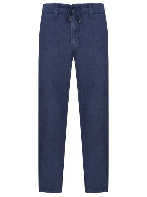 Джинсы Molino из хлопка и льна BML