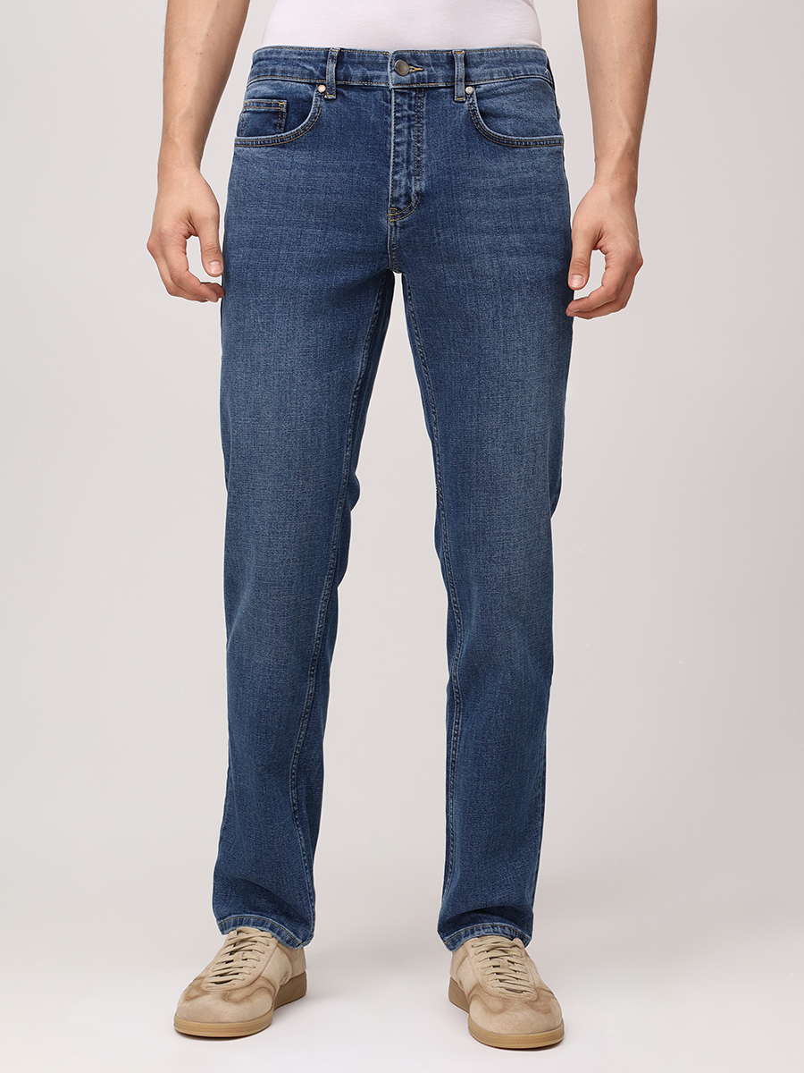 Джинсы Slim Fit хлопковые