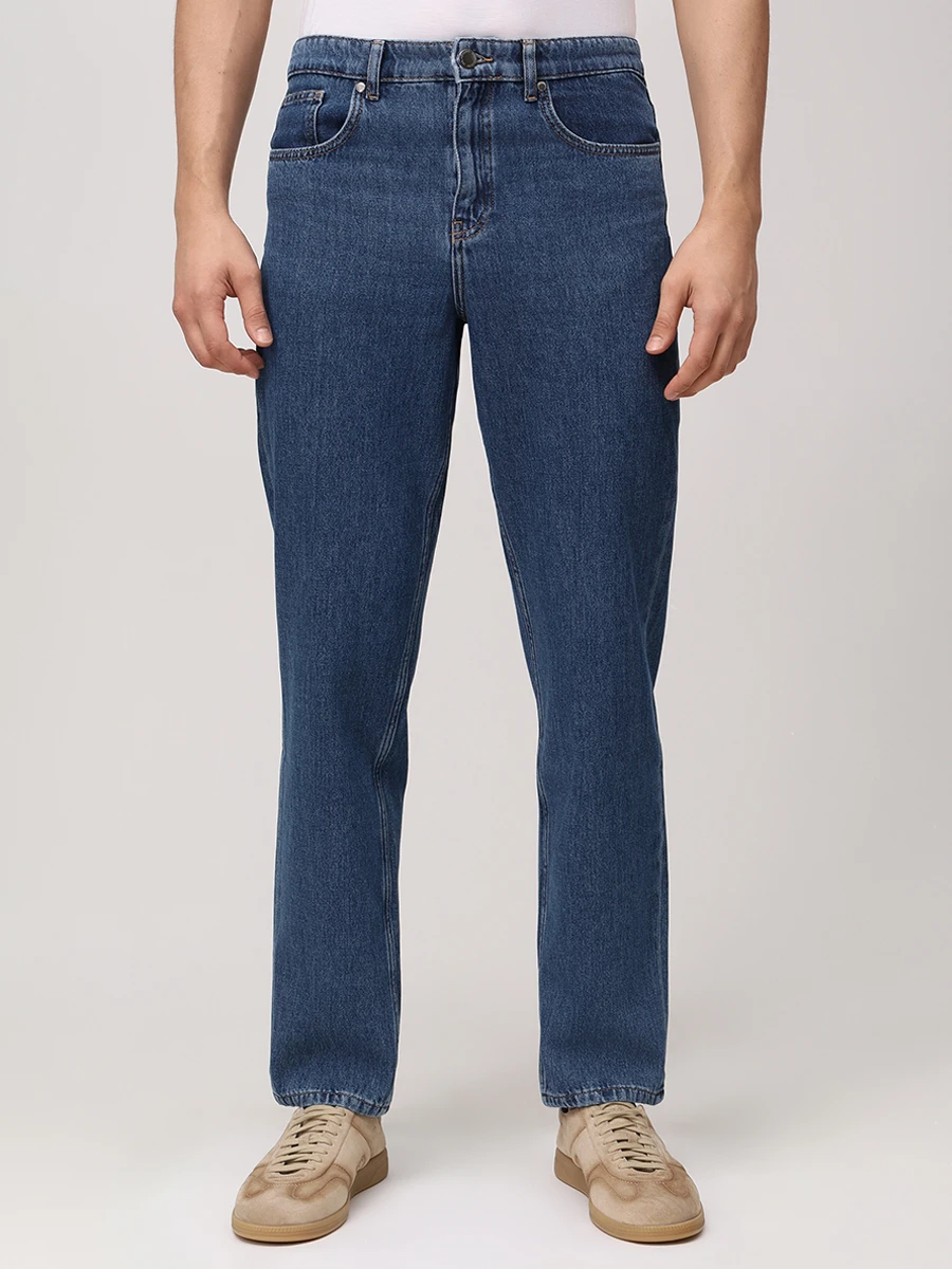 Джинсы Loose Fit хлопковые