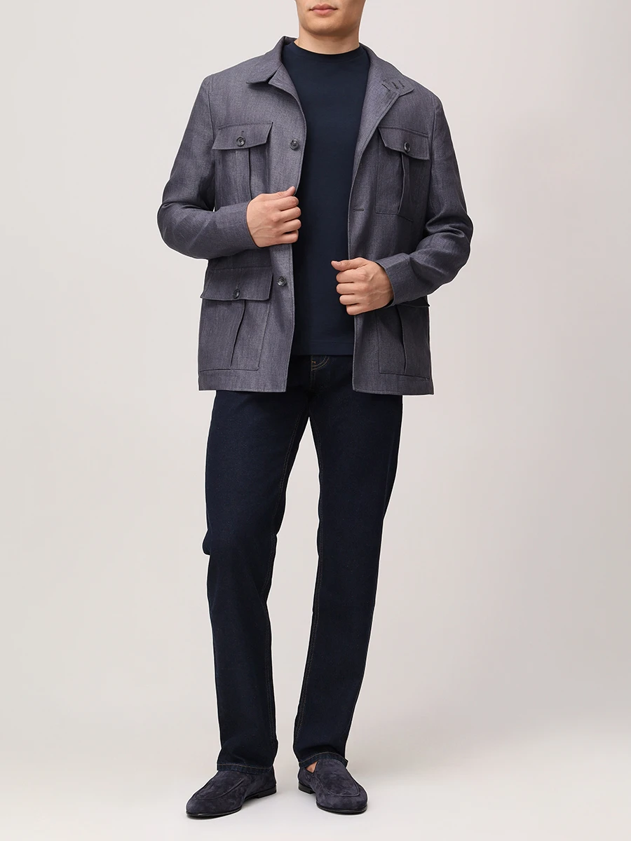 Джинсы Regular Fit хлопковые