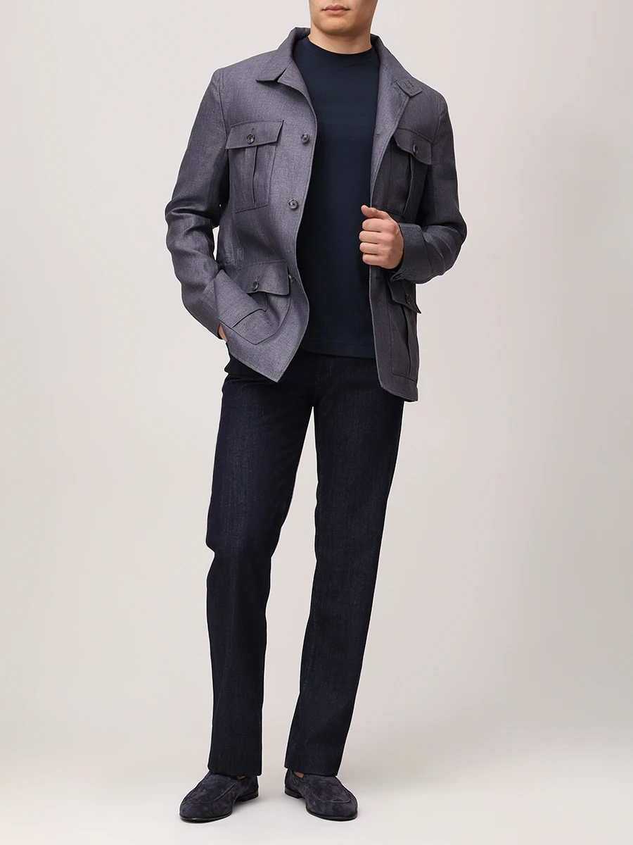 Джинсы Regular Fit хлопковые