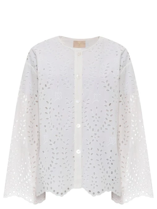 Блуза хлопковая MAISON BOHEMIQUE