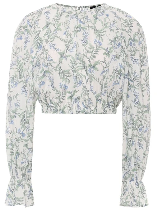 Блуза хлопковая MAISON BOHEMIQUE