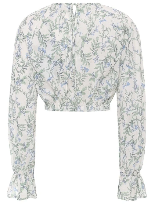 Блуза хлопковая MAISON BOHEMIQUE