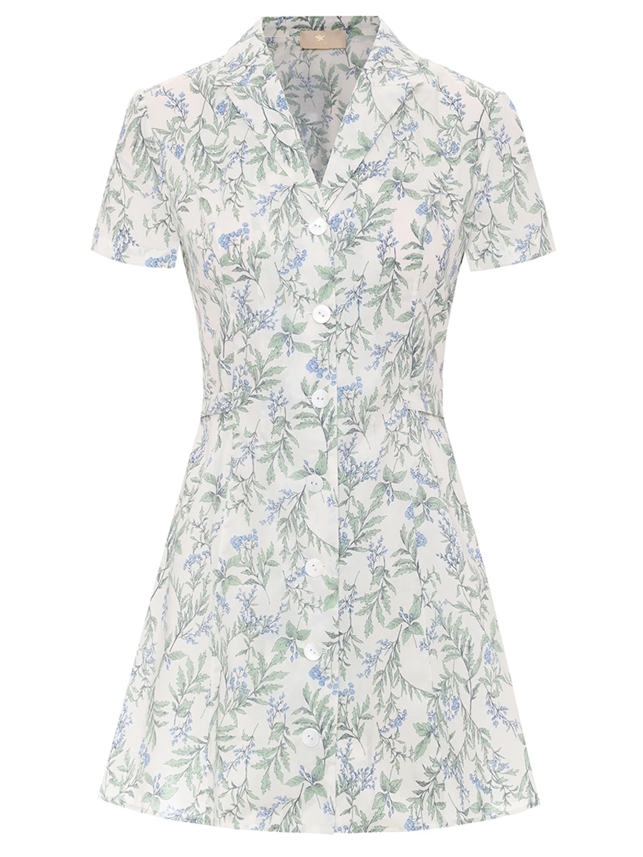 Платье хлопковое