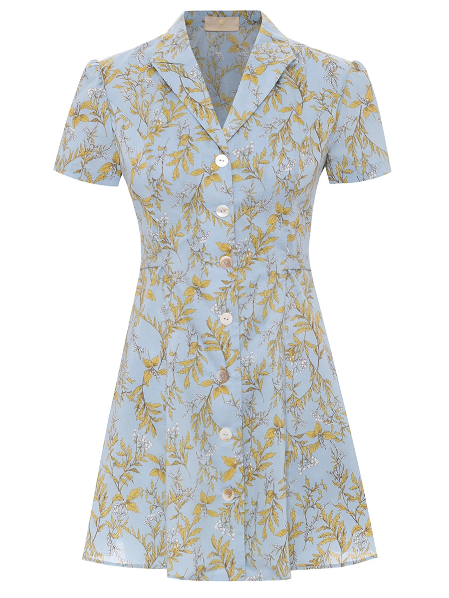 Платье хлопковое