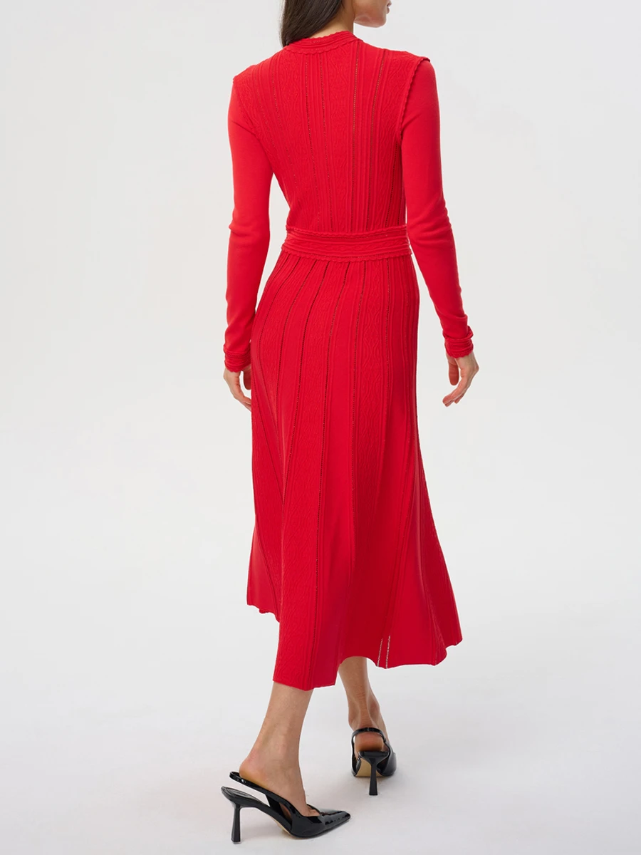 Платье из вискозы