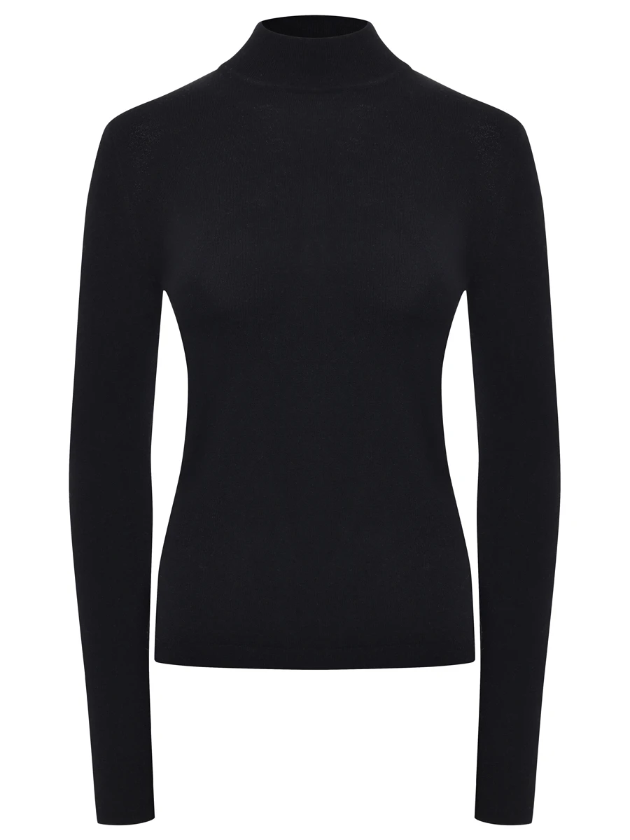 Водолазка однотонная