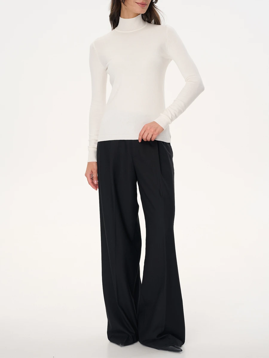 Водолазка однотонная