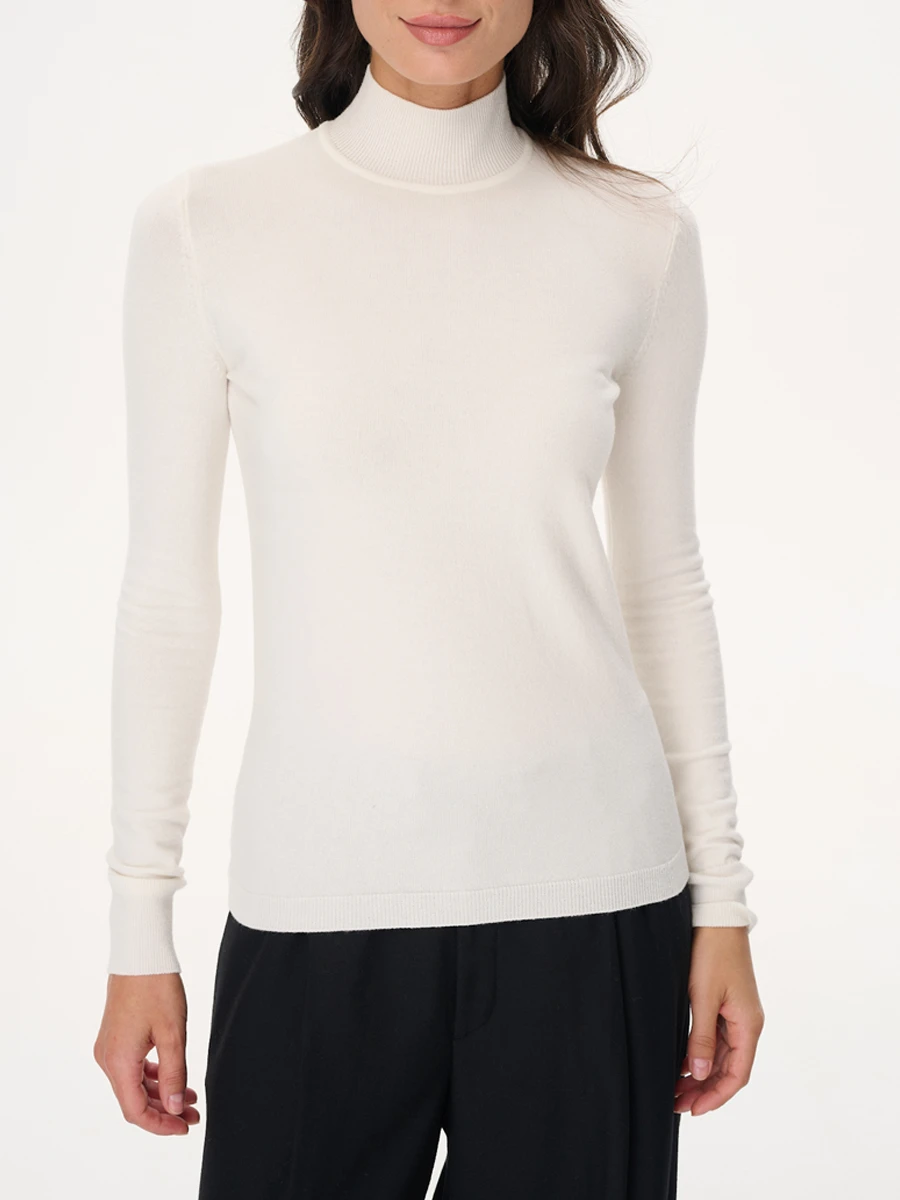 Водолазка однотонная