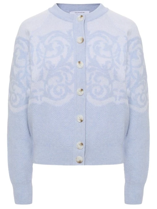 Кардиган шерстяной CEPHEYA