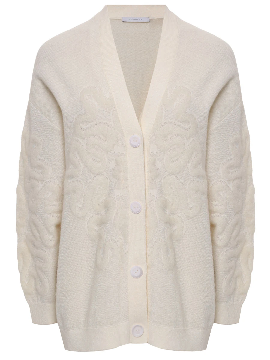 Кардиган вязаный