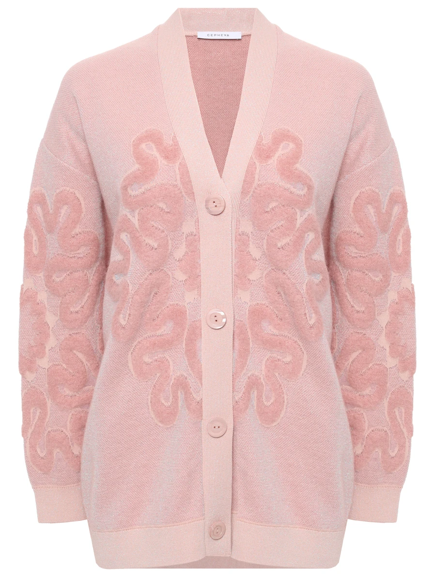 Кардиган вязаный