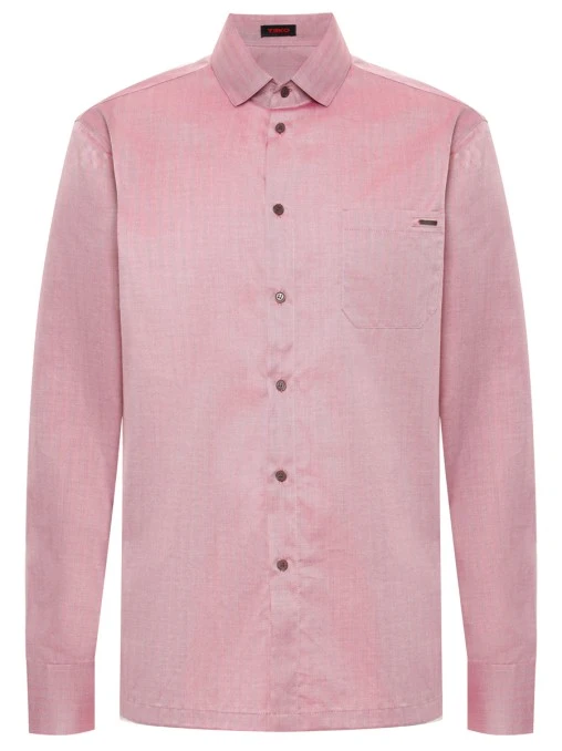 Рубашка Slim Fit хлопковая ТЕКО