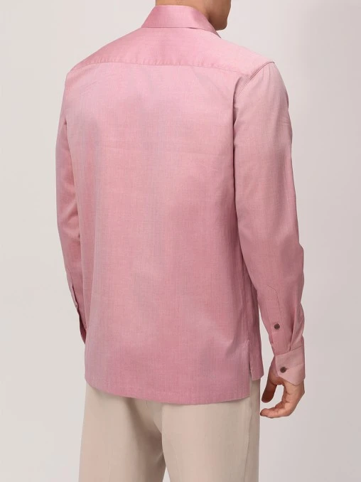 Рубашка Slim Fit хлопковая ТЕКО