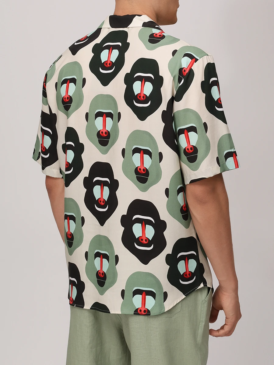 Рубашка Regular Fit хлопковая