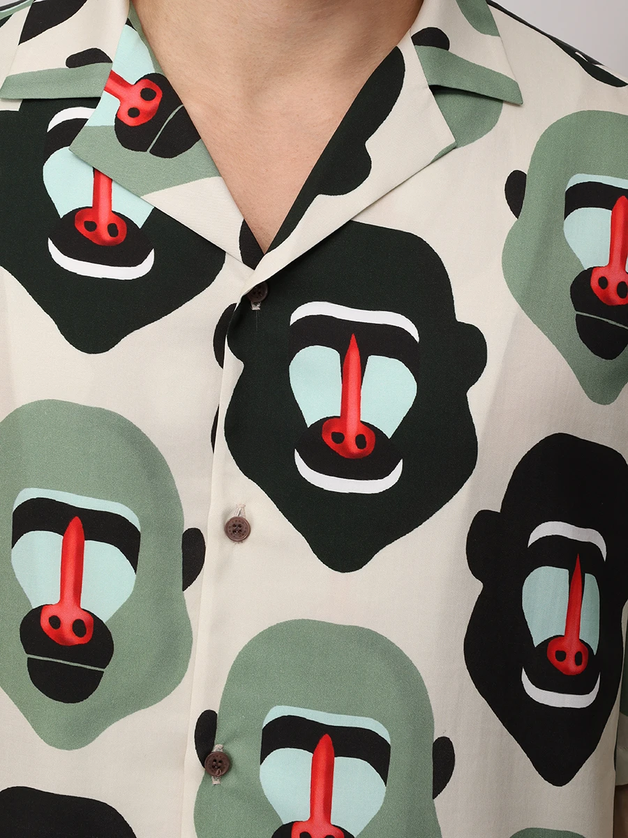 Рубашка Regular Fit хлопковая