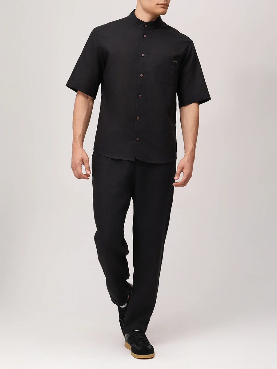 Брюки льняные