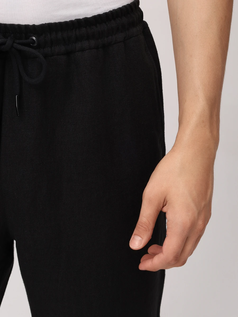 Брюки льняные