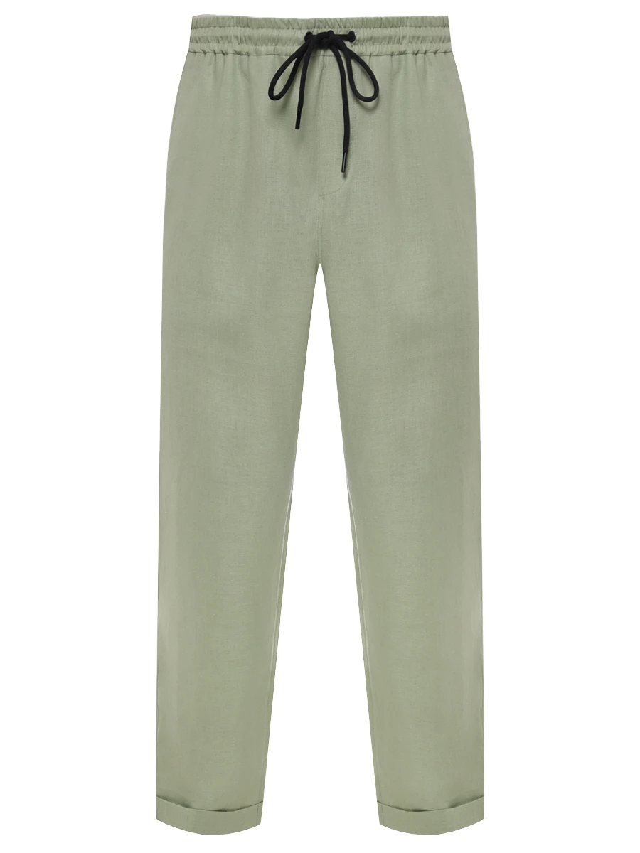 Брюки льняные