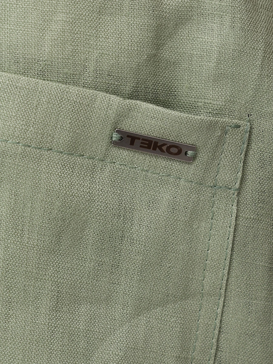 Брюки льняные