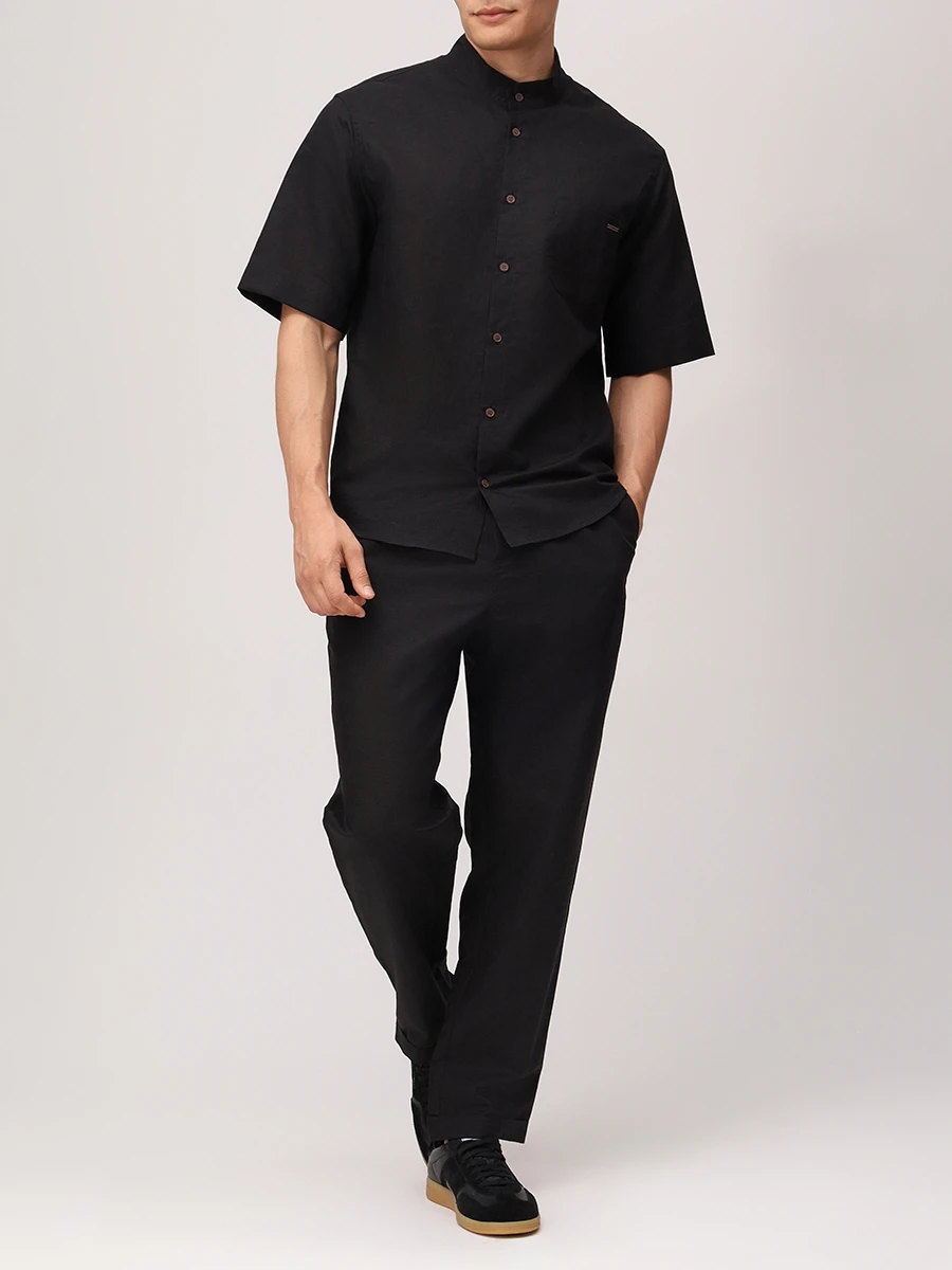 Брюки льняные