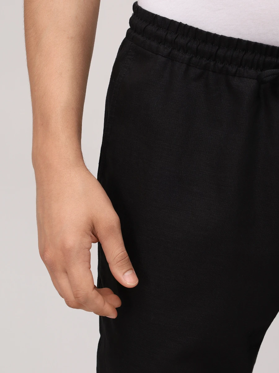 Брюки льняные