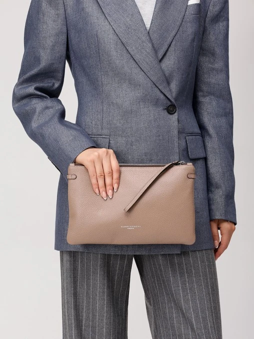 Клатч кожаный GIANNI CHIARINI