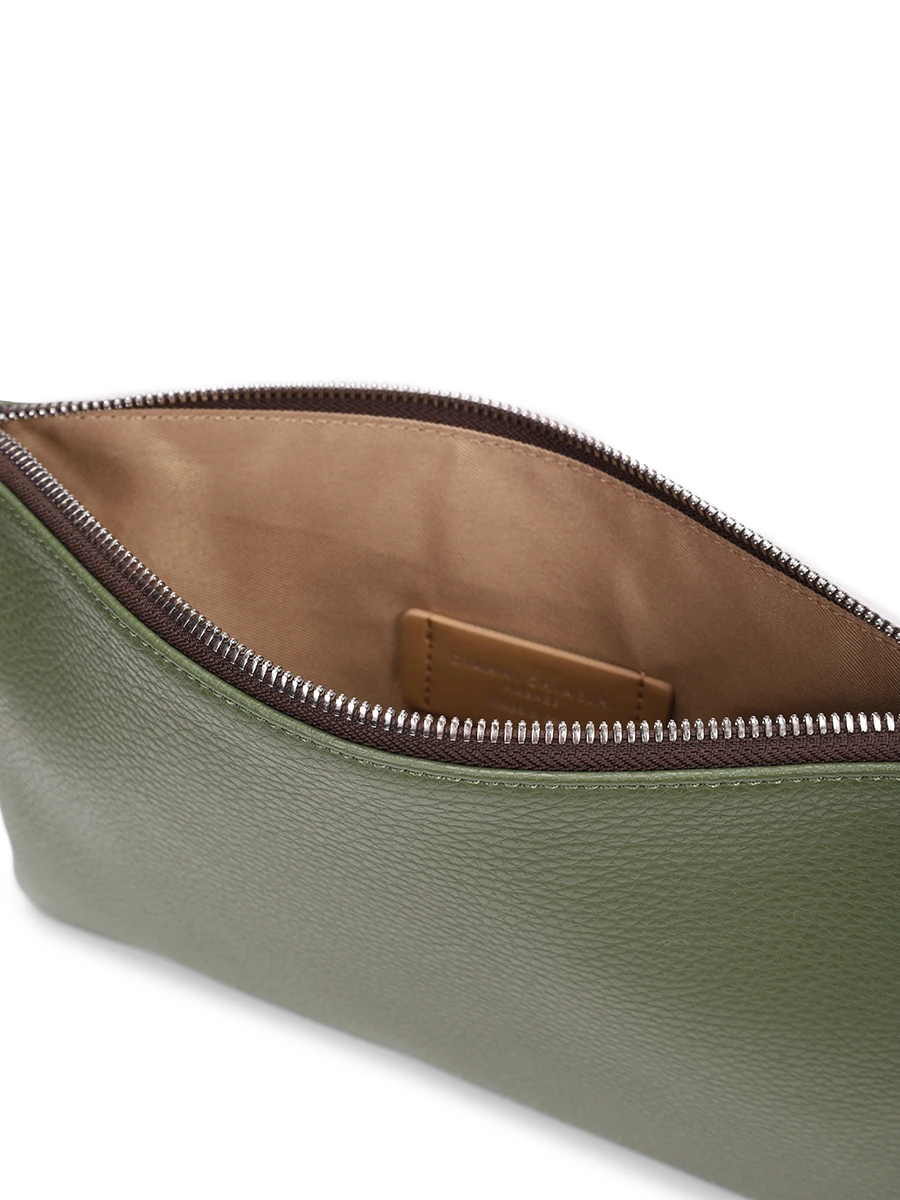 Клатч кожаный