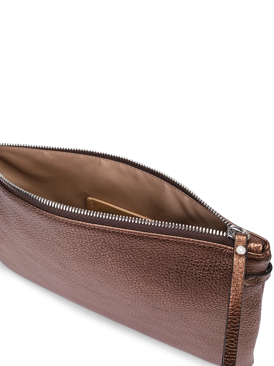 Клатч кожаный