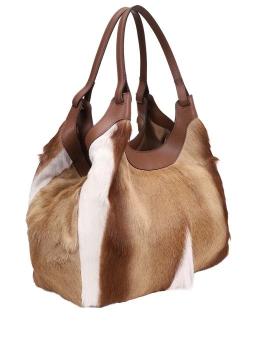 Сумка из меха GIANNI CHIARINI
