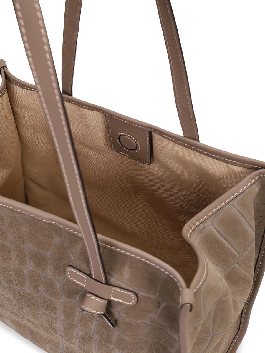 Сумка замшевая