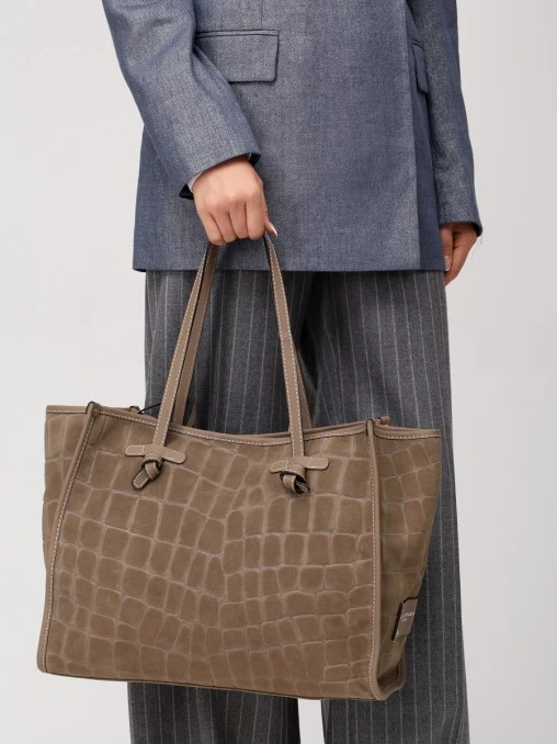 Сумка замшевая GIANNI CHIARINI