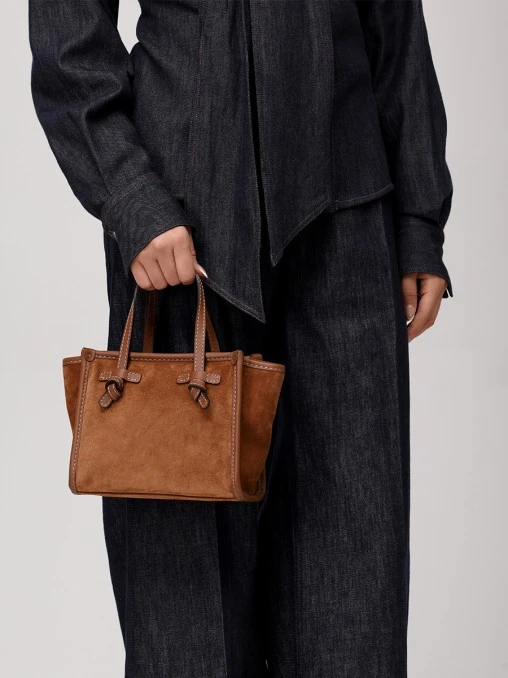 Сумка замшевая GIANNI CHIARINI