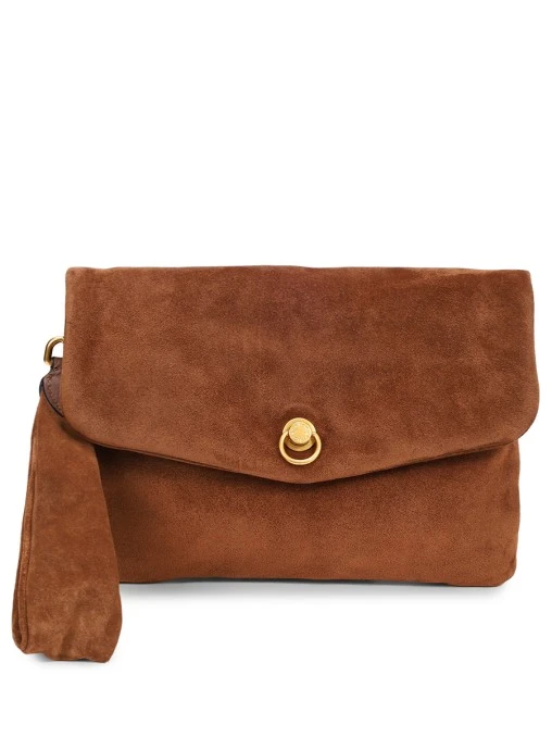 Сумка замшевая GIANNI CHIARINI