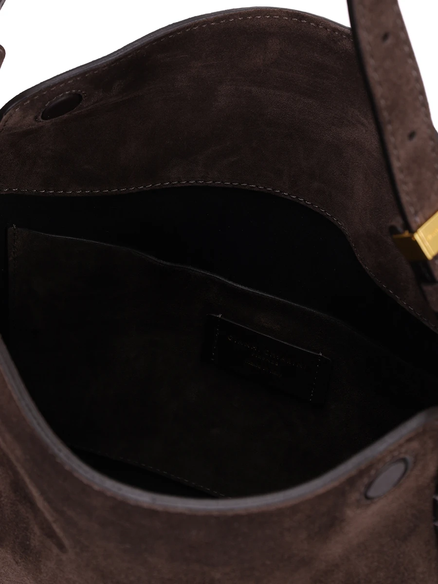 Сумка замшевая