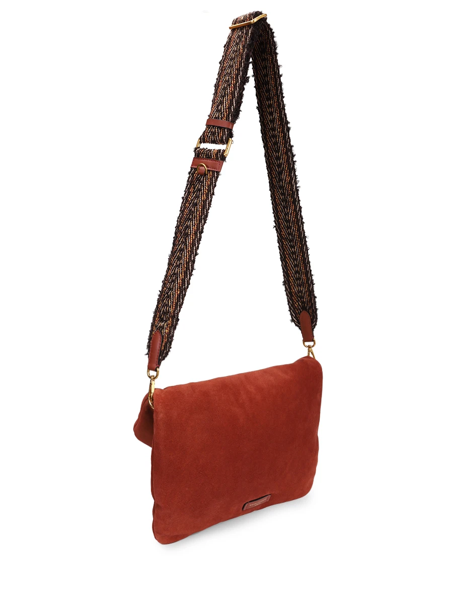 Сумка замшевая