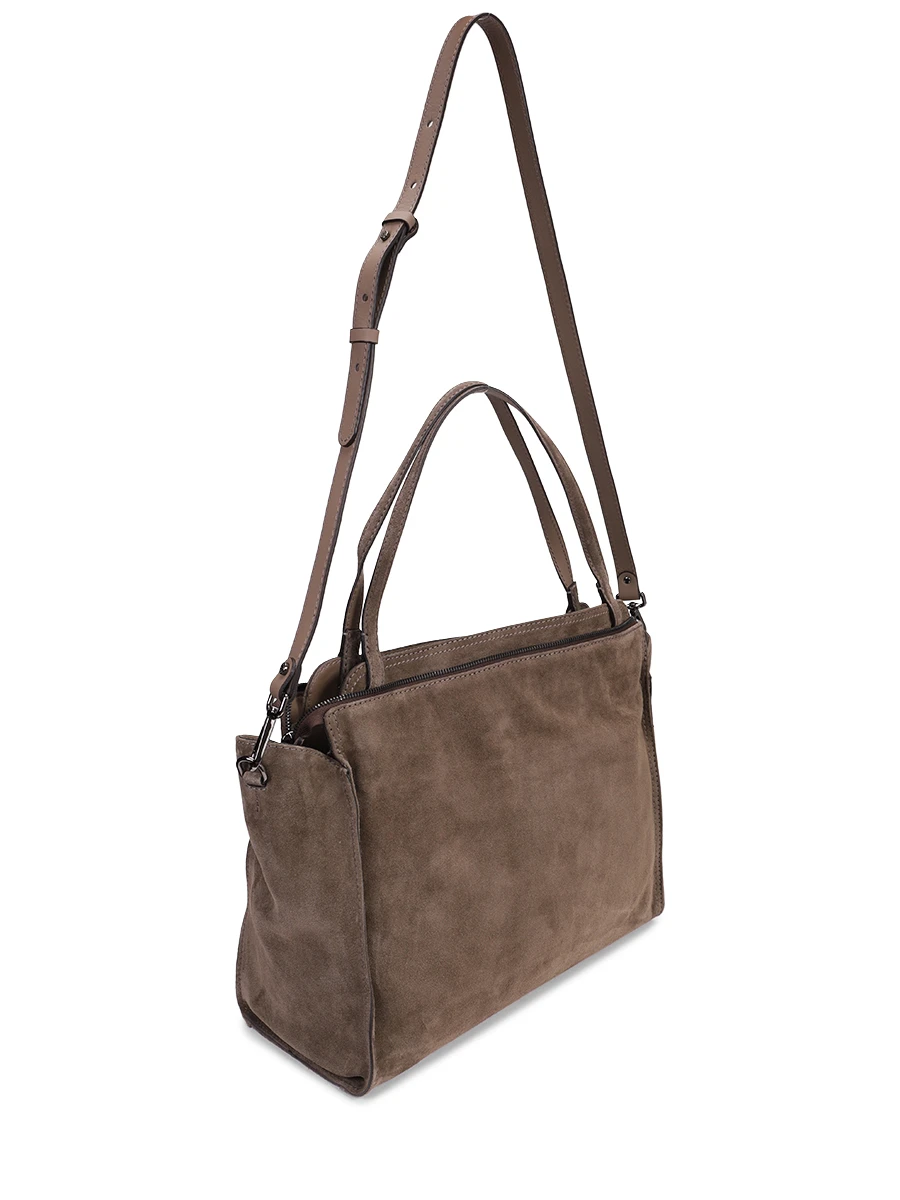 Сумка замшевая