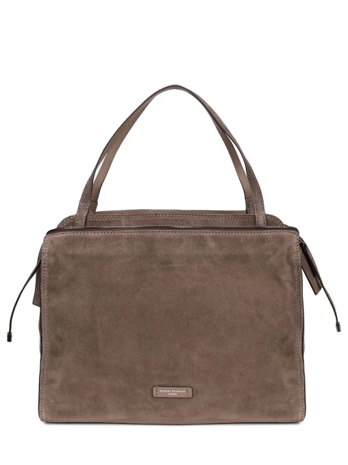 Сумка замшевая GIANNI CHIARINI
