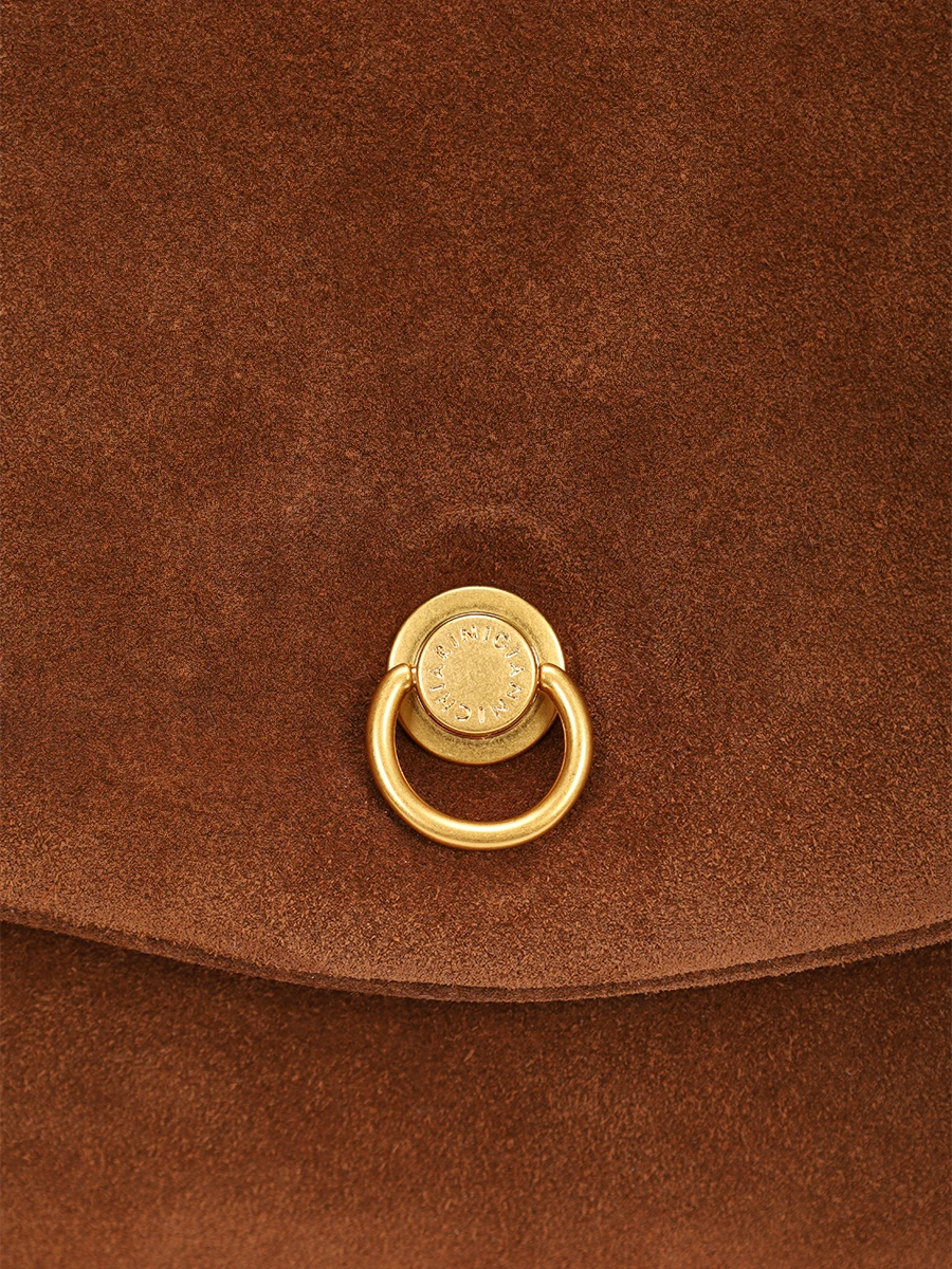 Сумка замшевая