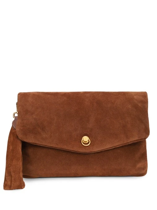 Сумка замшевая GIANNI CHIARINI