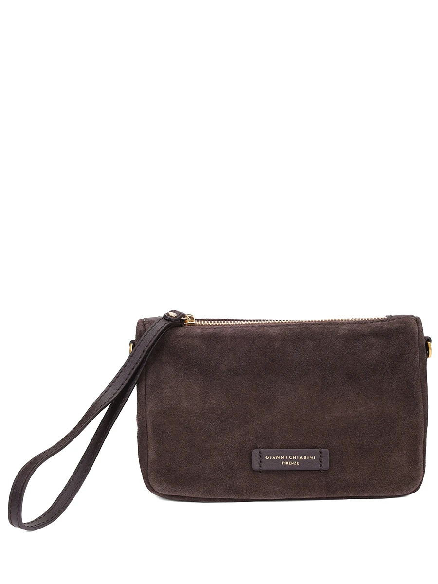 Клатч замшевый