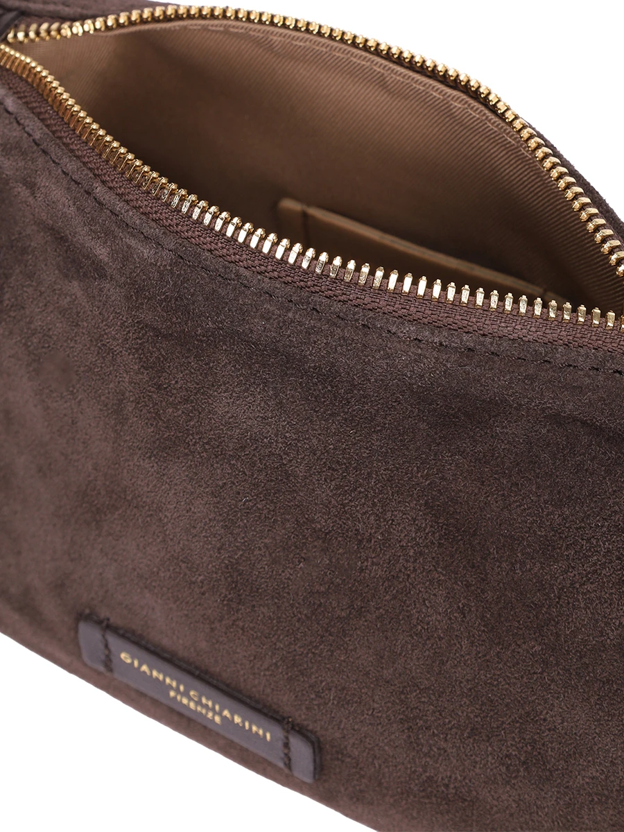 Клатч замшевый