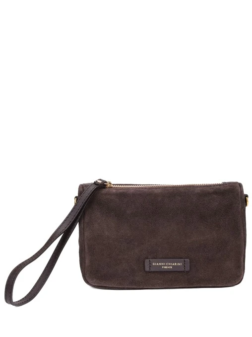 Клатч замшевый GIANNI CHIARINI