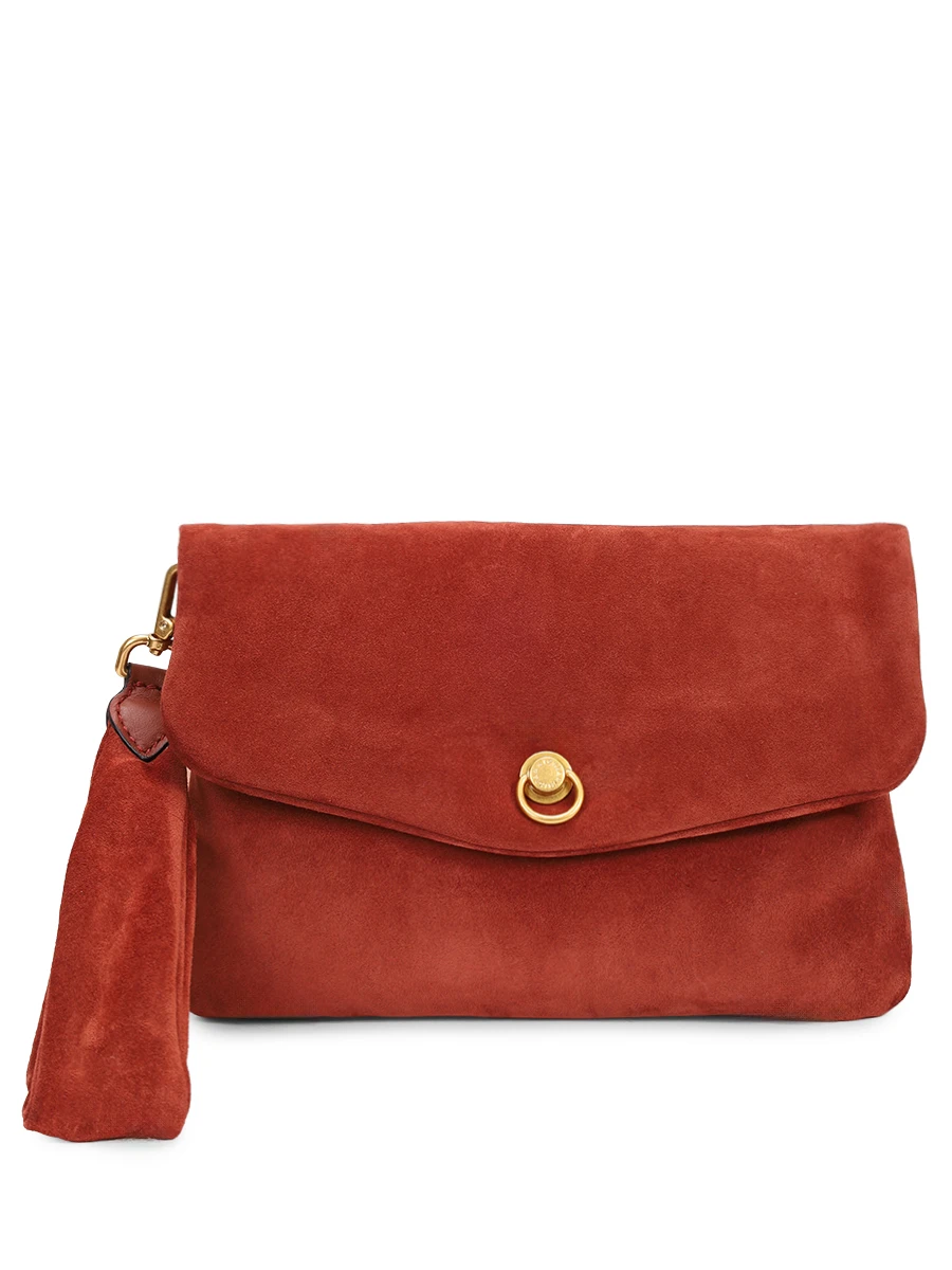 Сумка замшевая