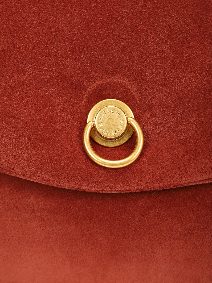 Сумка замшевая